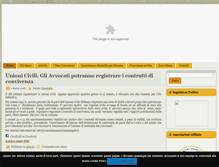 Tablet Screenshot of consulenzaeassistenzalegale.it